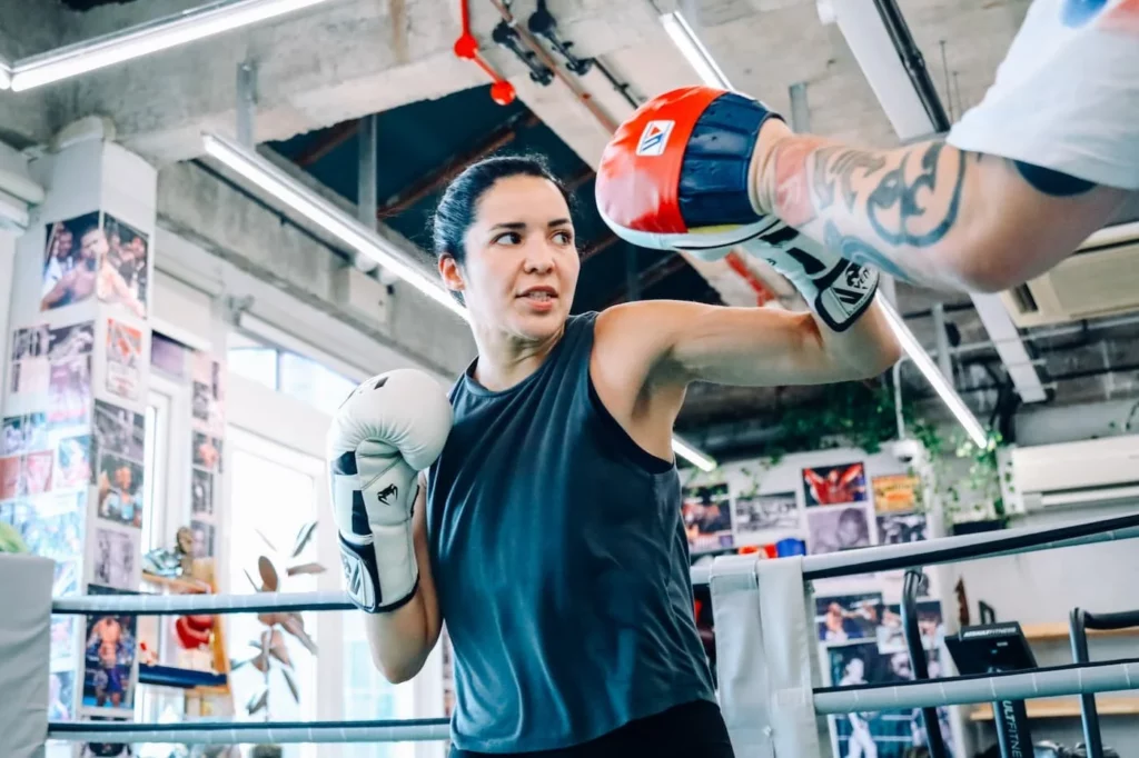 Lisa Bechina martial arts shoulder