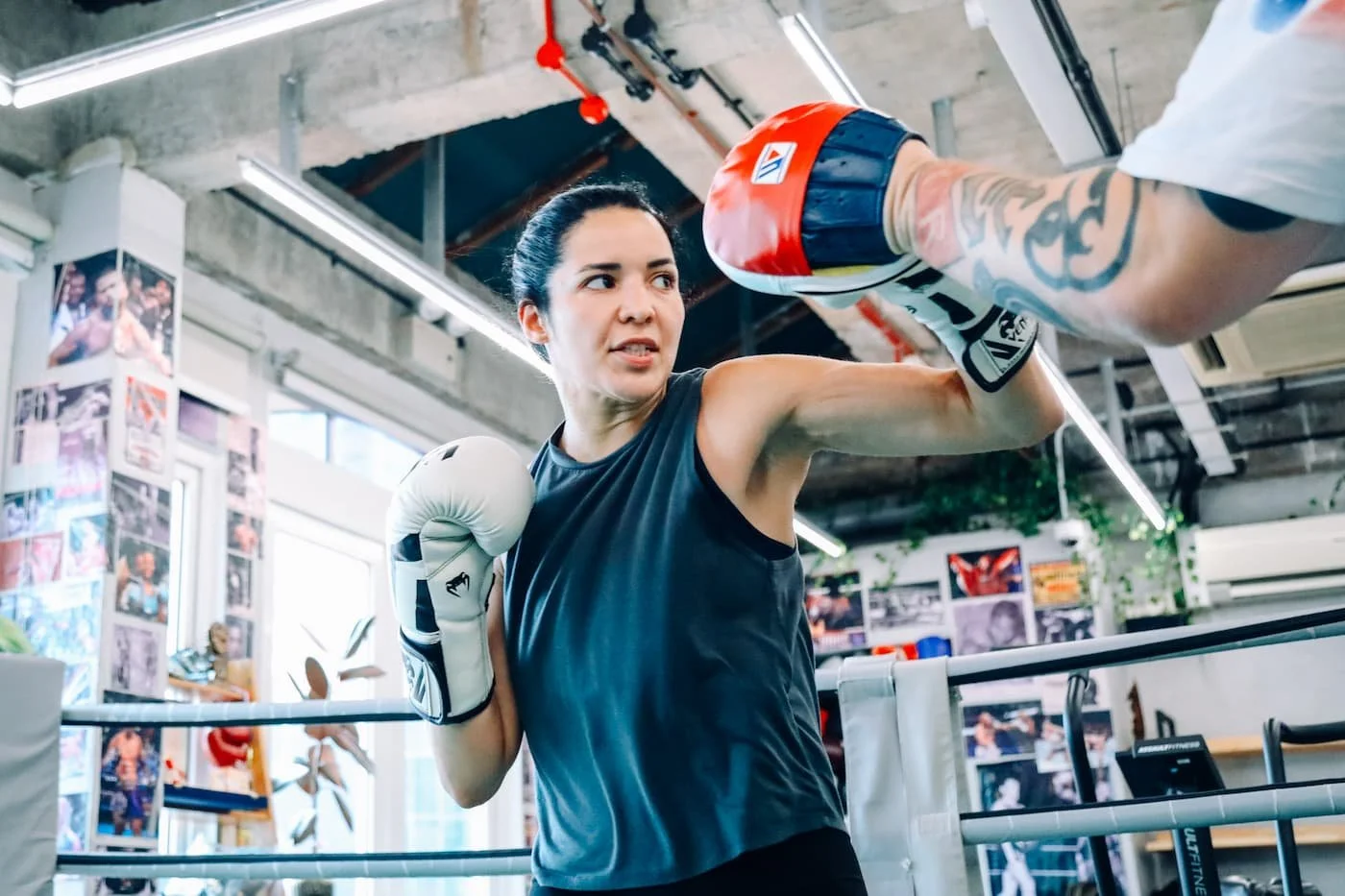 Lisa Bechina martial arts shoulder