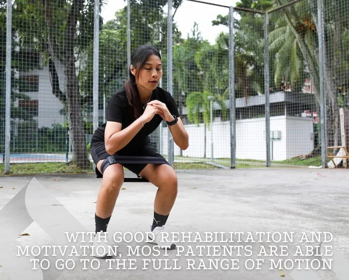 Nadhra Aqilah rehab and stretching