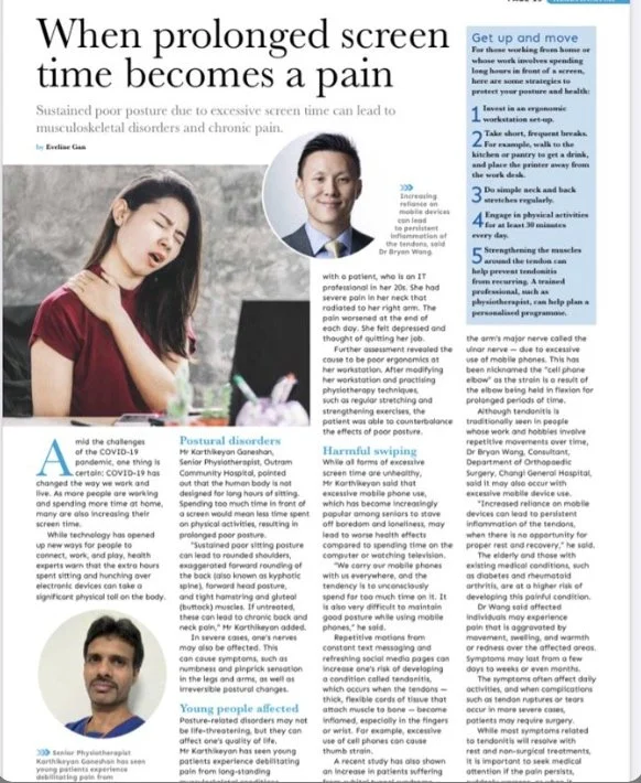 Singapore Health article
