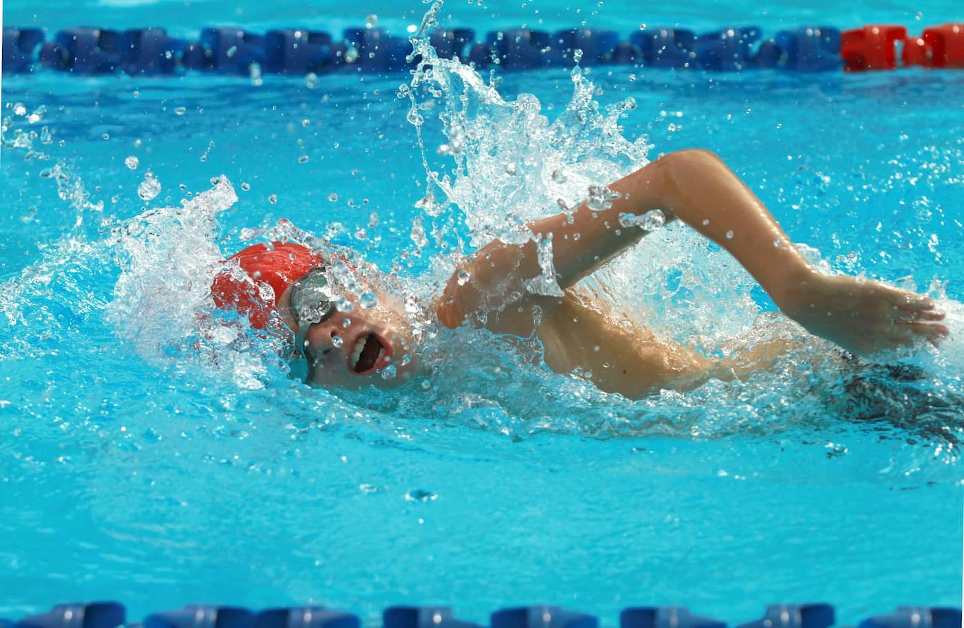 Swimmer shoulder freestyle
